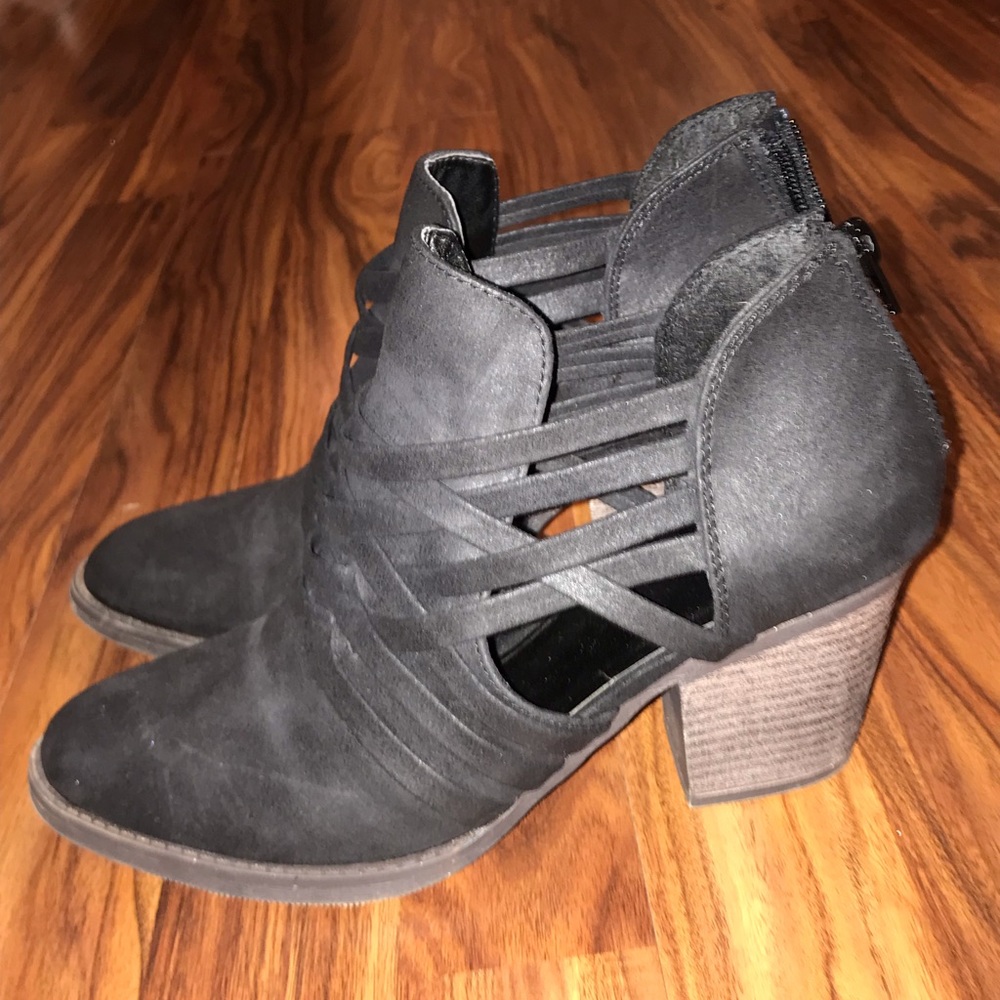 Black booties